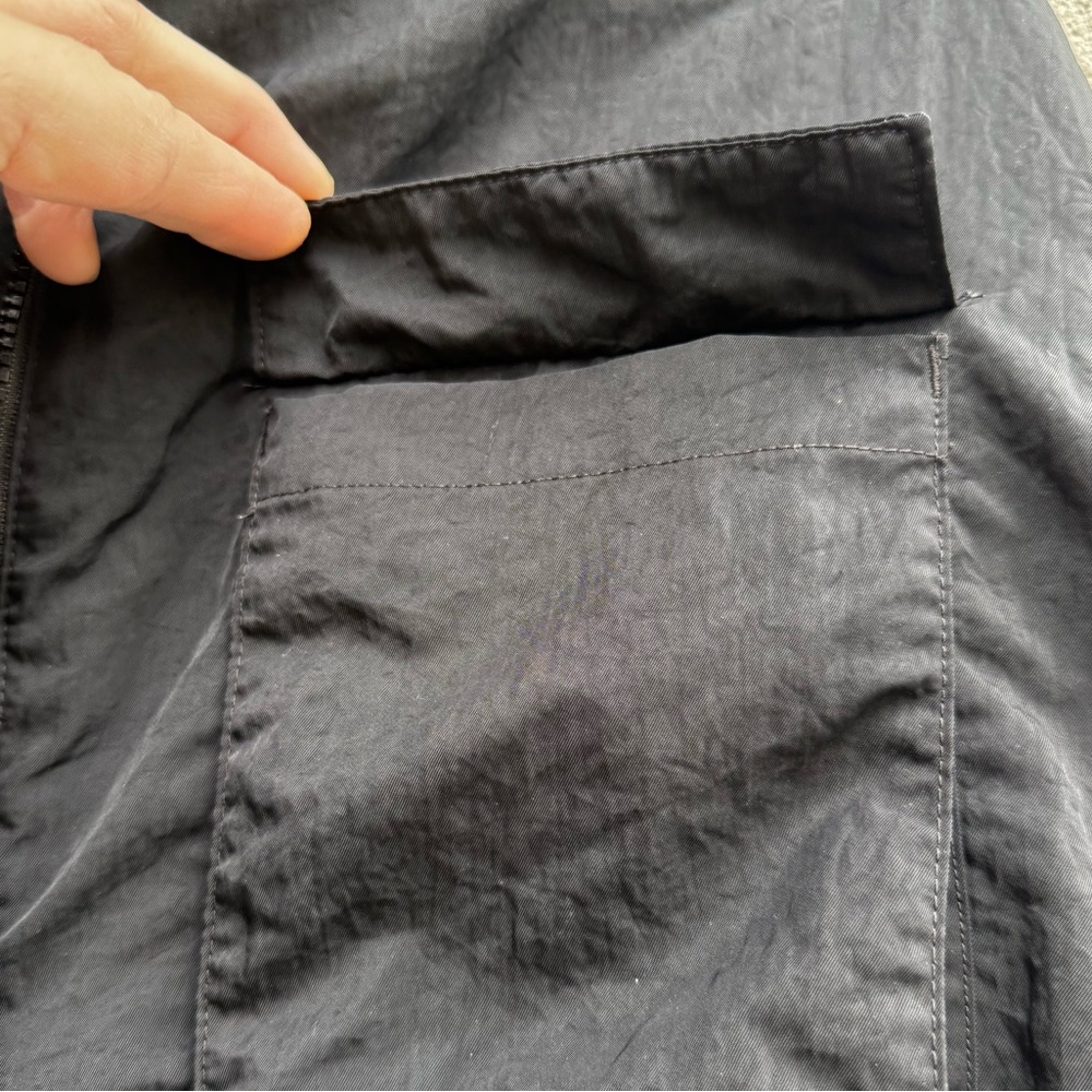 NIKE Woven Field Jacket women’s Medium black sportswear essential - Picture 5 of 10